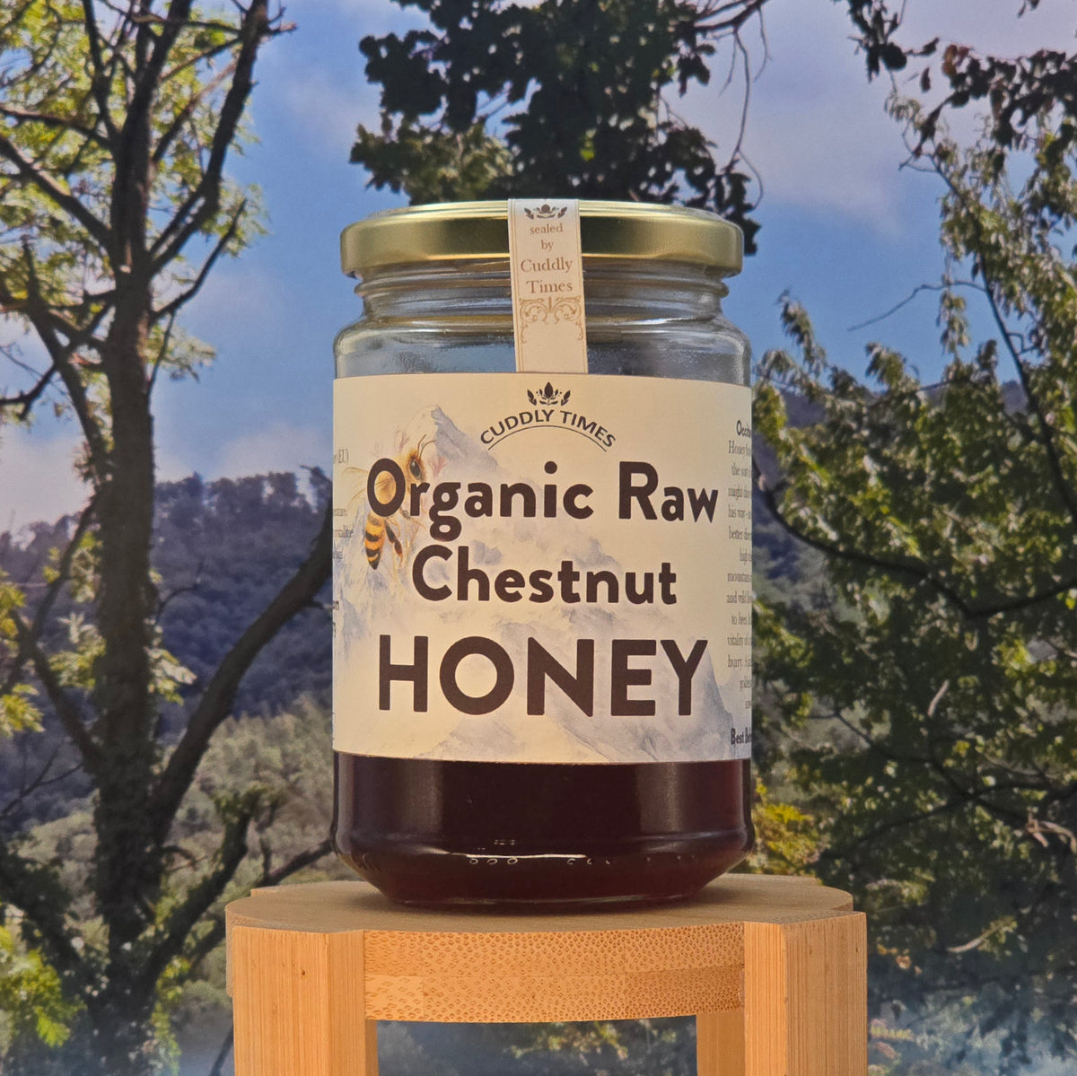 Organic Raw Chestnut Honey